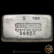 5oz Engelhard t.oz 7th Series Vintage Silver Bar