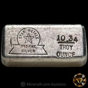 10.34oz Star Metals Vintage Silver Bar