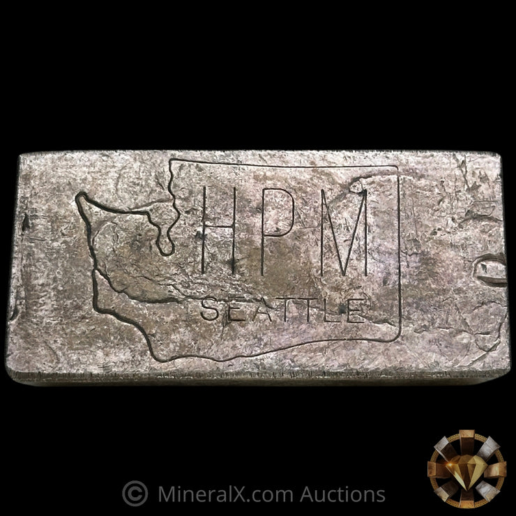 10.05oz HPM Hallmark Precious Metals Seattle Vintage Silver Bar