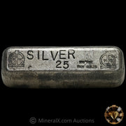 25oz M & B Mining Omega Vintage Silver Bar