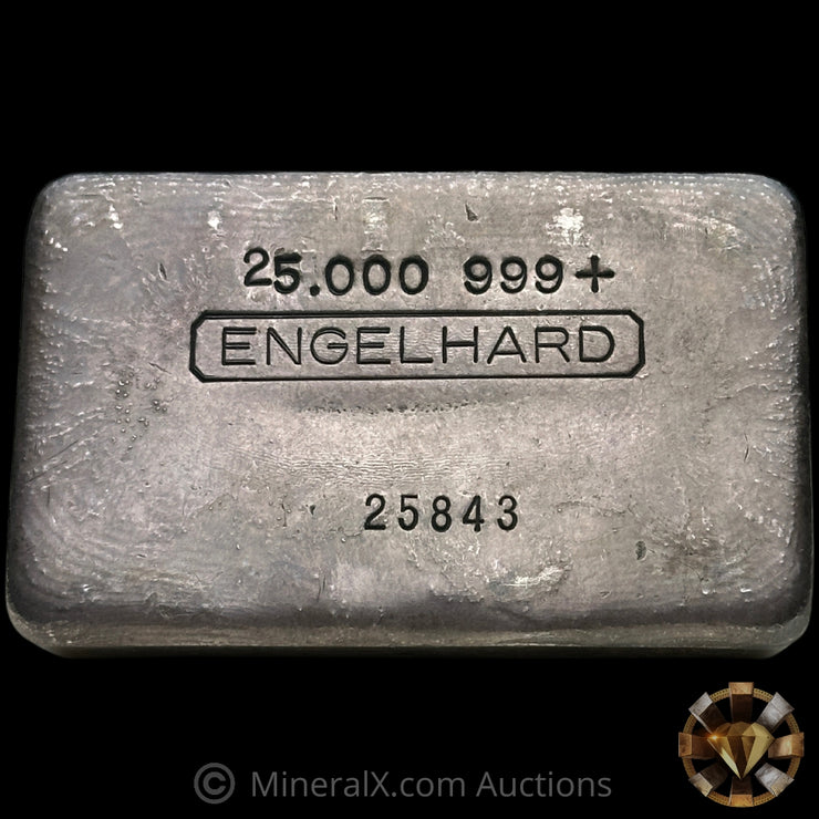 25oz Engelhard 1st Series Vintage Silver Bar
