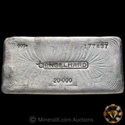 20oz Engelhard Bull Logo Vintage Silver Bar