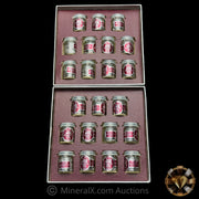 x22 1oz (x2 11oz Boxes) Jelinek "Ultra Grand" Vintage Industrial Silver Pellets in Original Boxes (72% Ag)