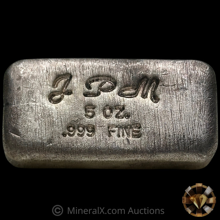 5oz JPM Jackson Precious Metals Vintage Silver Bar