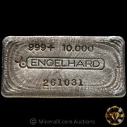 10oz Engelhard Bull Logo Vintage Silver Bar