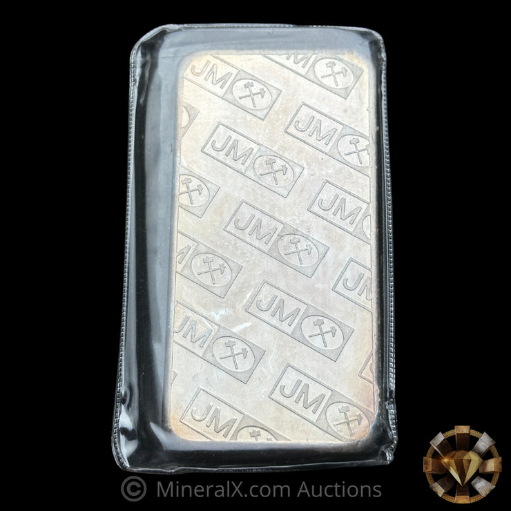 10oz Johnson Matthey JM Vintage Silver Bar