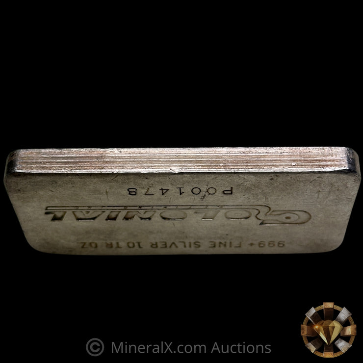 10oz Engelhard Colonial Vintage Silver Bar