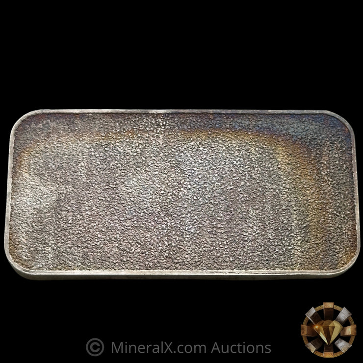 100g MG Matthey Garrett Australia Vintage Silver Bar