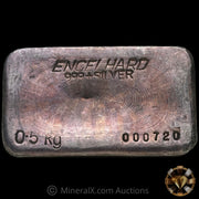 0.5kg (1/2 Kilo) Engelhard Australia Vintage Silver Bar With Low Serial