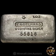 5oz Engelhard 7th Series Vintage Silver Bar