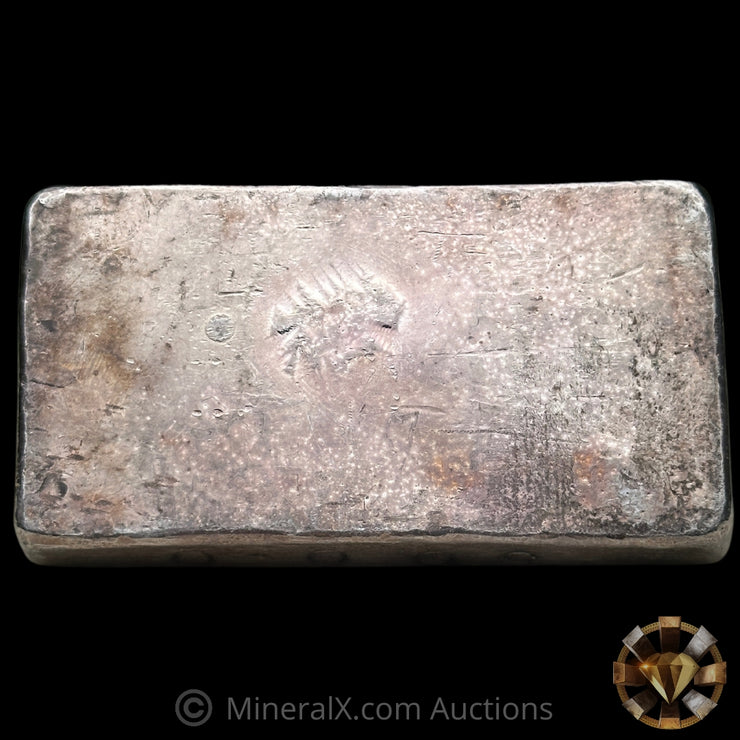 500g ABC Australian Bullion Company LTD SCCC Counterstamp Vintage Silver Bar