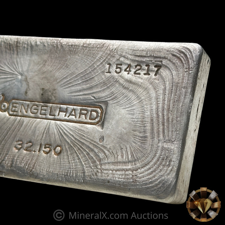 32.150oz (Kilo) Engelhard 2nd Series Vintage Silver Bar