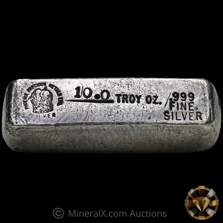 10oz Phoenix Precious Metals Vintage Silver Bar