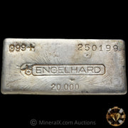 20oz Engelhard 6th Series Vintage Silver Bar