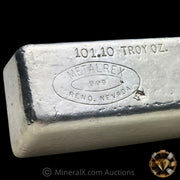 101.10oz Metalrex Reno Nevada Vintage Silver Bar