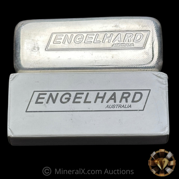 10oz Engelhard Australia Silver Bar With Box