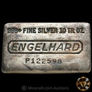 10oz Engelhard Waffleback Vintage Silver Bar