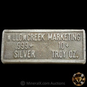 10oz Willowcreek Marketing Vintage Silver Bar