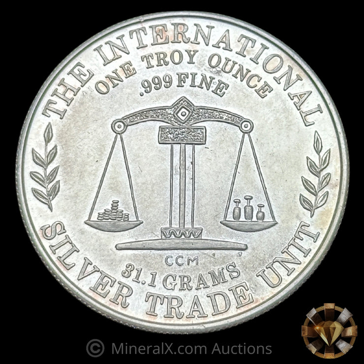 1oz Crown Mint Vintage Silver Coin