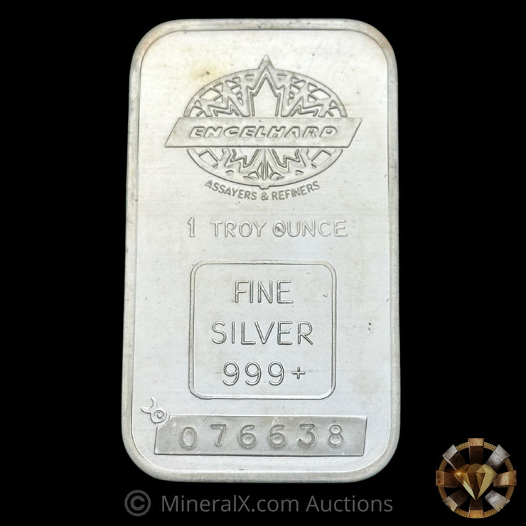 1oz Engelhard Maple Leaf Vintage Silver bar