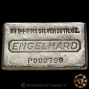 10oz Engelhard Early P Series Vintage Silver Bar