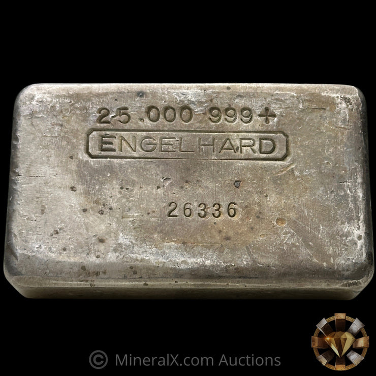 25oz Engelhard 1st Series Vintage Silver Bar