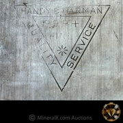 77.29oz Handy Harman Vintage Industrial Silver Bar