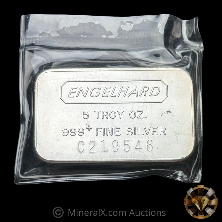 5oz Engelhard Vintage Silver Bar