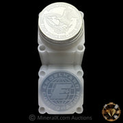 x25 1oz 1985 Engelhard Prospector Vintage Silver Coins In Original Factory Roll