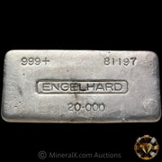 20oz Engelhard Vintage Silver Bar