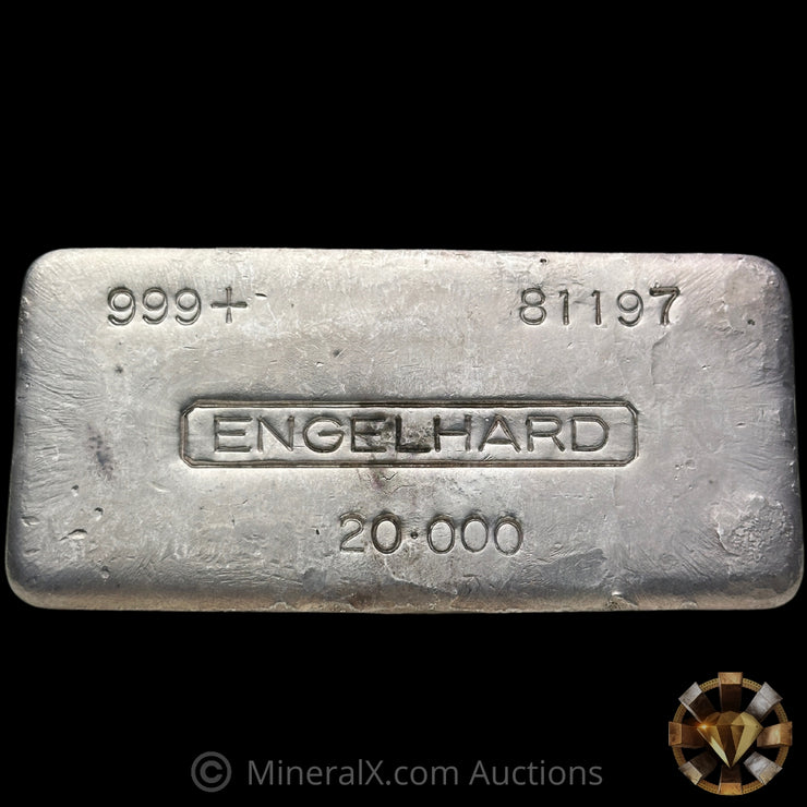 20oz Engelhard Vintage Silver Bar