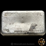 Kilo Deak International Engelhard Australia Vintage Silver Bar