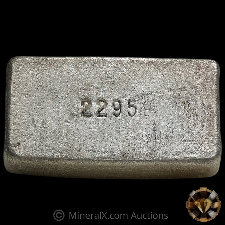 5oz Silvertowne 3rd Series Vintage Silver Bar With Inverted Serial