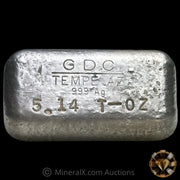 5.14oz GDC Gila Development Company Tempe AZ Vintage Silver Bar