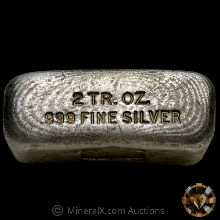 2oz FJS Vintage Silver Bar