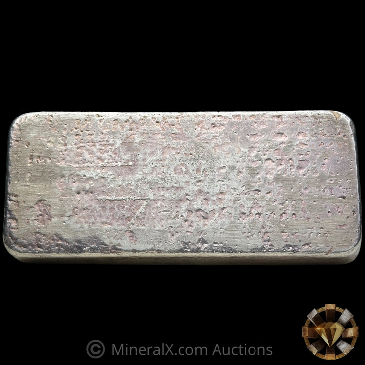 Kilo Engelhard London Vintage Silver Bar With Mocatta & Goldsmid Counterstamp