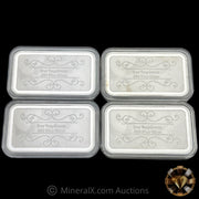 x4 1oz Scrooge McDuck Modern Silver Bars