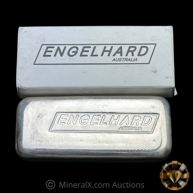 10oz Engelhard Australia Silver Bar With Original Box