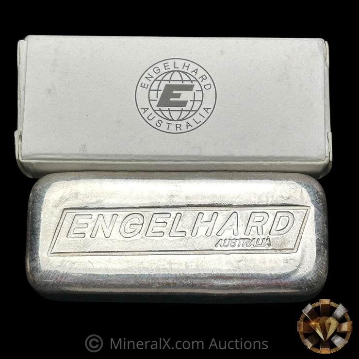 5oz Engelhard Australia Silver Bar With Original Box