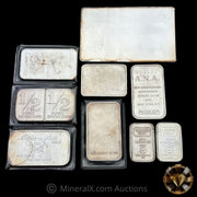 x9 1oz Misc Vintage Silver Bars