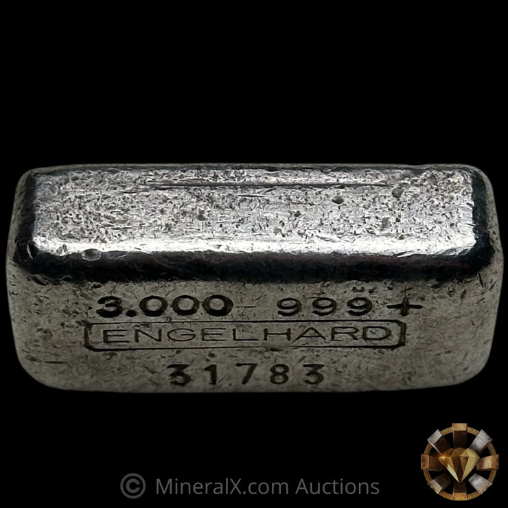 3oz Engelhard Vintage Silver Bar