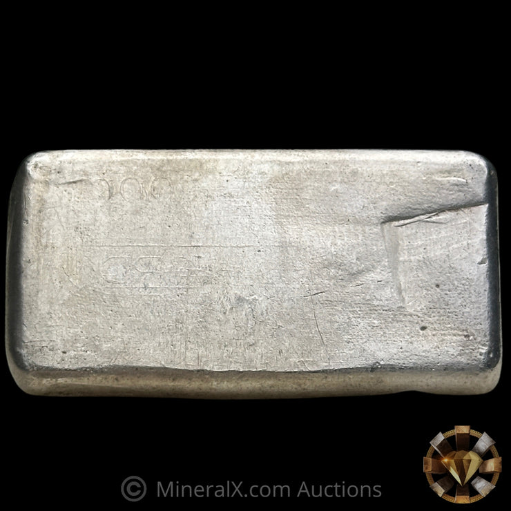 5oz Engelhard Bull Logo Vintage Silver Bar