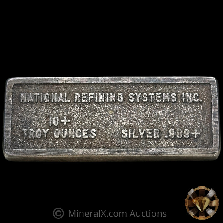 10oz National Refining Systems Vintage Silver Bar