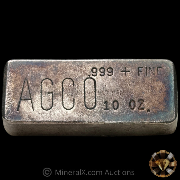 10oz AGCO Vintage Silver Bar