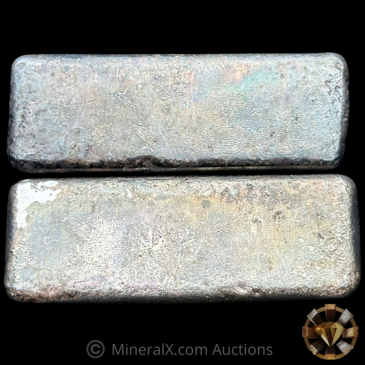 x2 10oz SSL Sequential Vintage Silver Bars