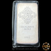 10oz 1982 JM Johnson Matthey Ranchers Exploration Escalante Mine Silver Bar In Original Seal