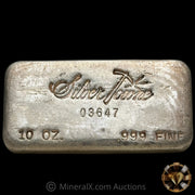 10oz Silvertowne Gridback Vintage Silver Bar