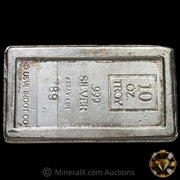 10oz AMARK Vintage Silver Stacker Bar