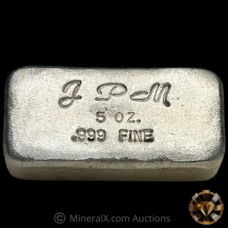 5oz JPM Jackson Precious Metals Vintage Silver Bar