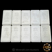 x10 10oz (100oz) Academy "In God We Trust" Vintage Silver Stacker Bars